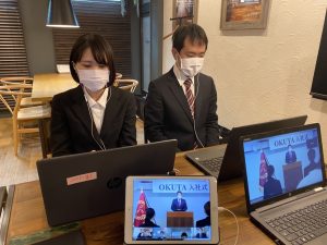 2020年OKUTA入社式！