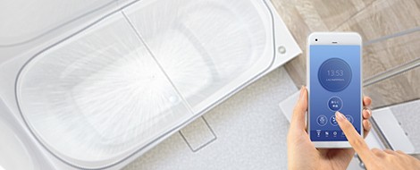 TOTO ネオレスト・リモデルバスルーム お掃除浴槽