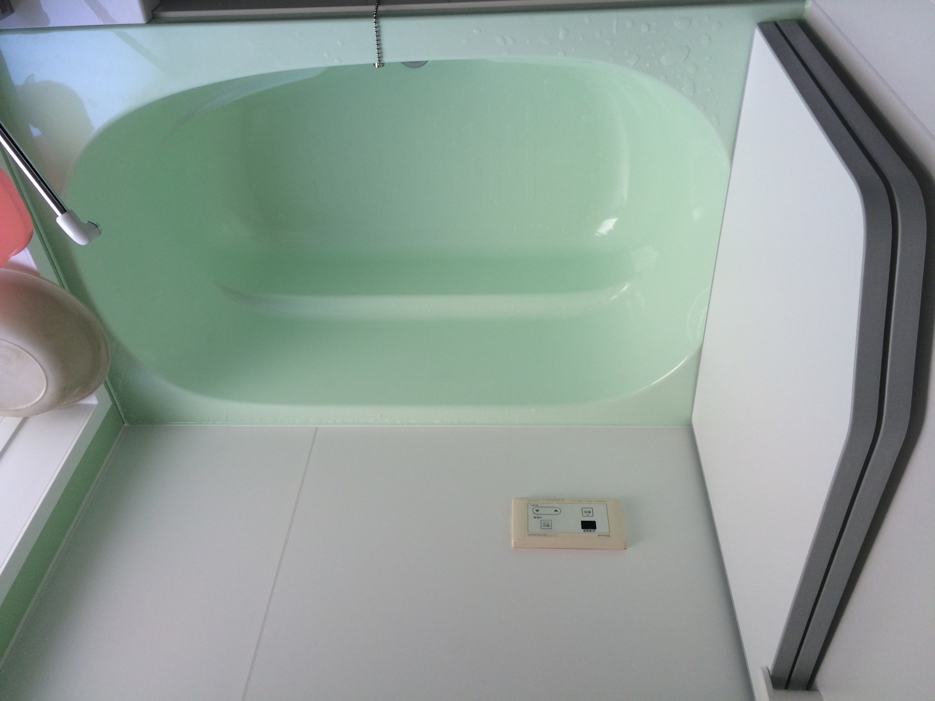 ユニットバスの浴槽のかたち、意外と喜ばれました。