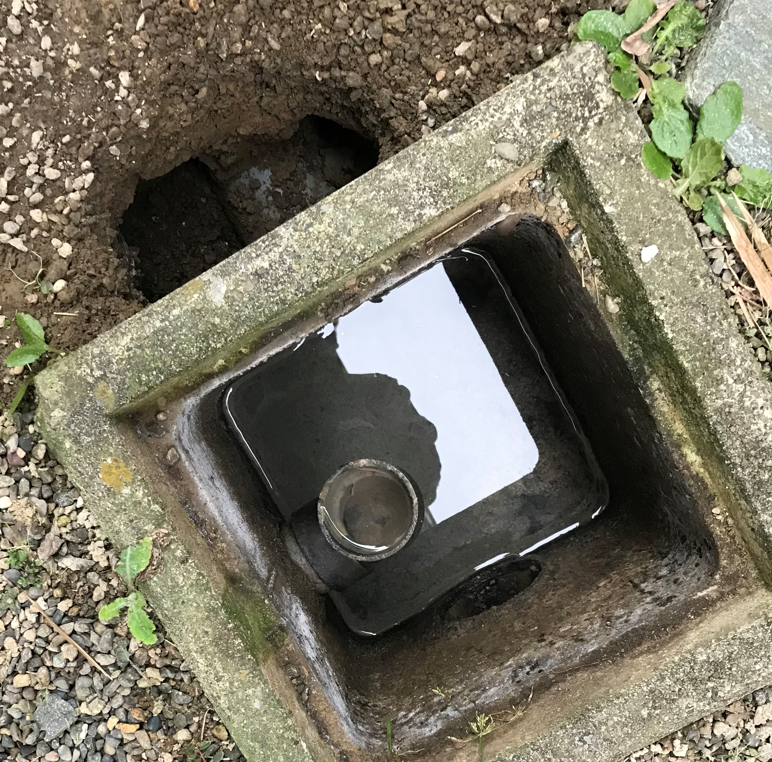 排水桝のあるある。