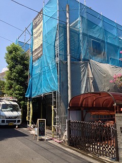 外壁塗装の現場から