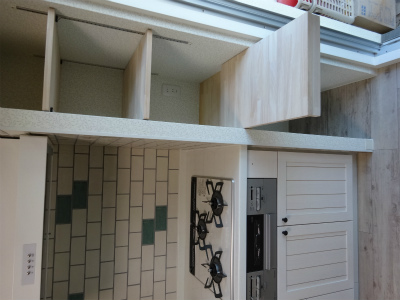 団地タイプのキッチンが大変身