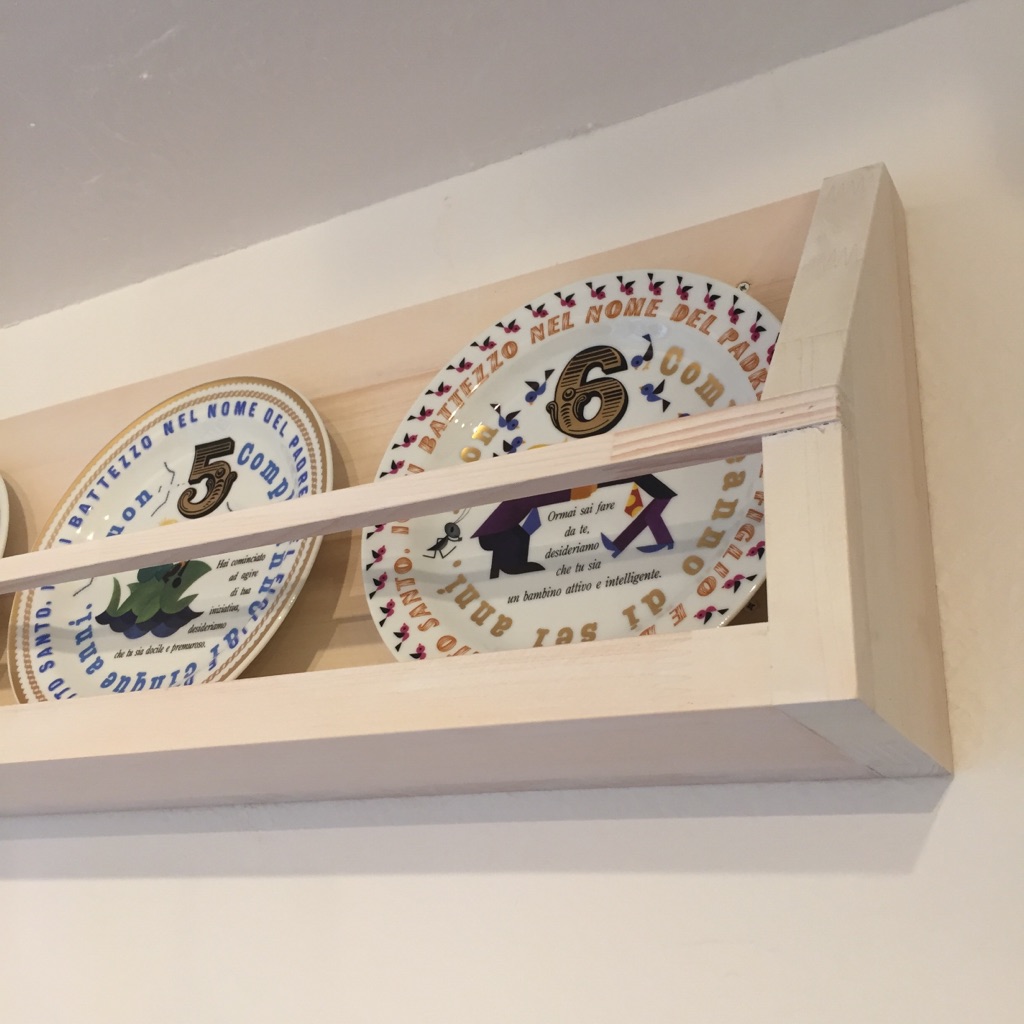 バースデープレート棚