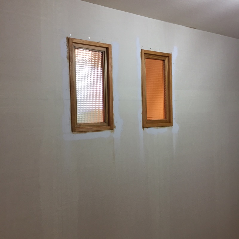 ニッチと室内窓造作