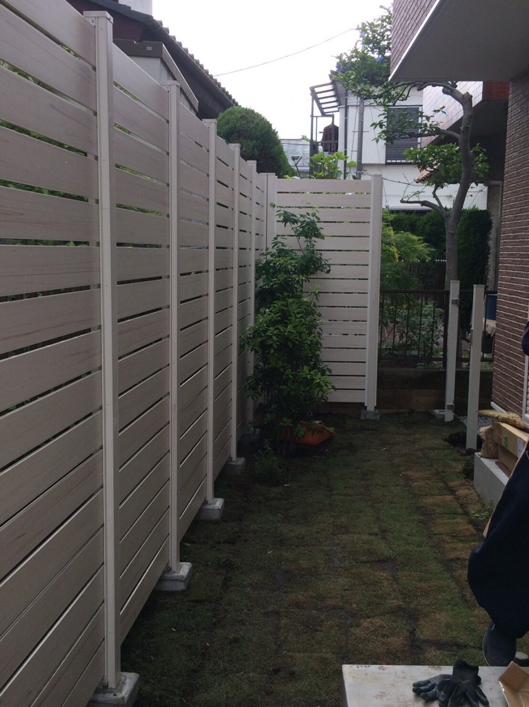 外構フェンス工事