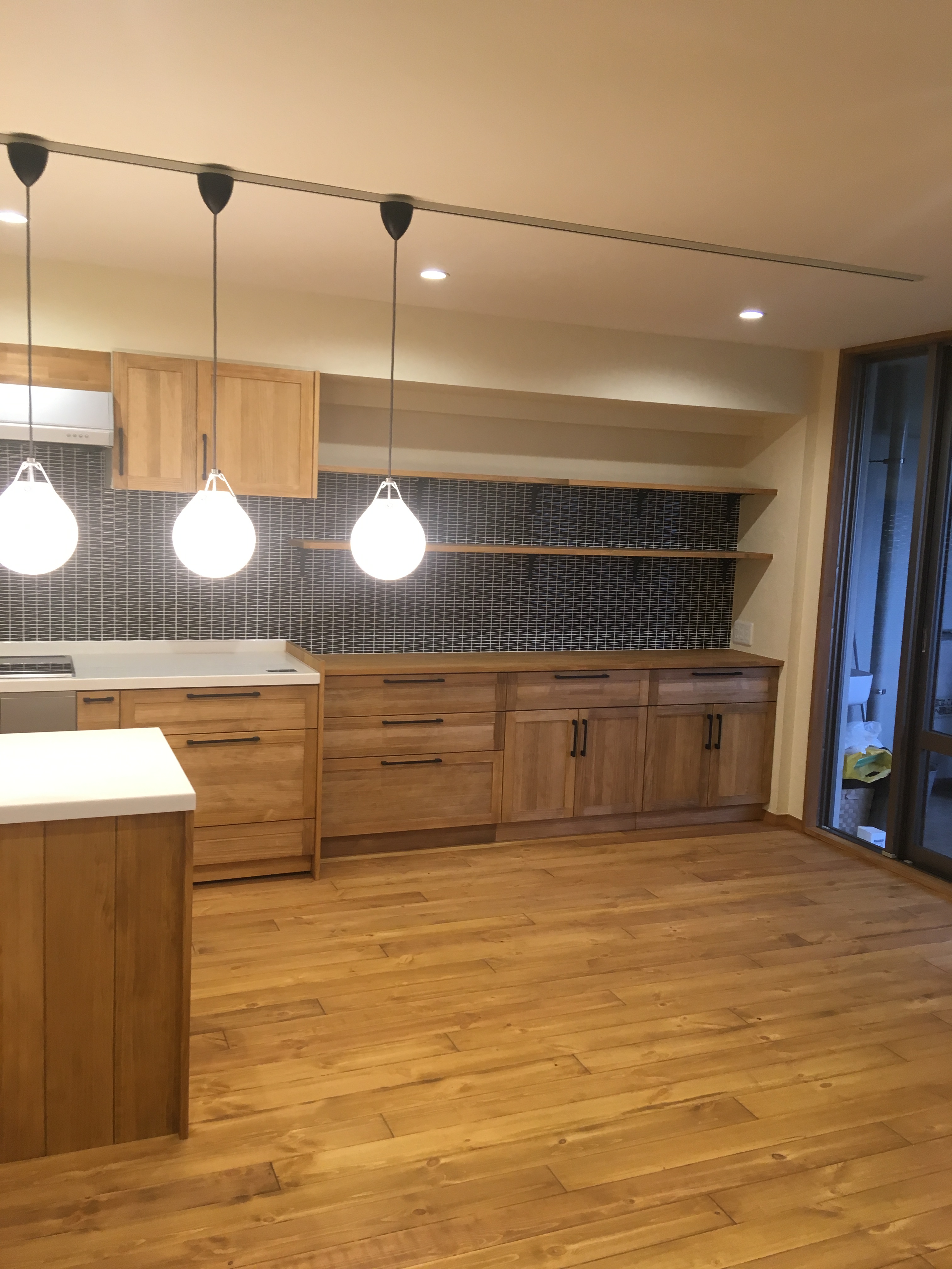 キッチン背面収納