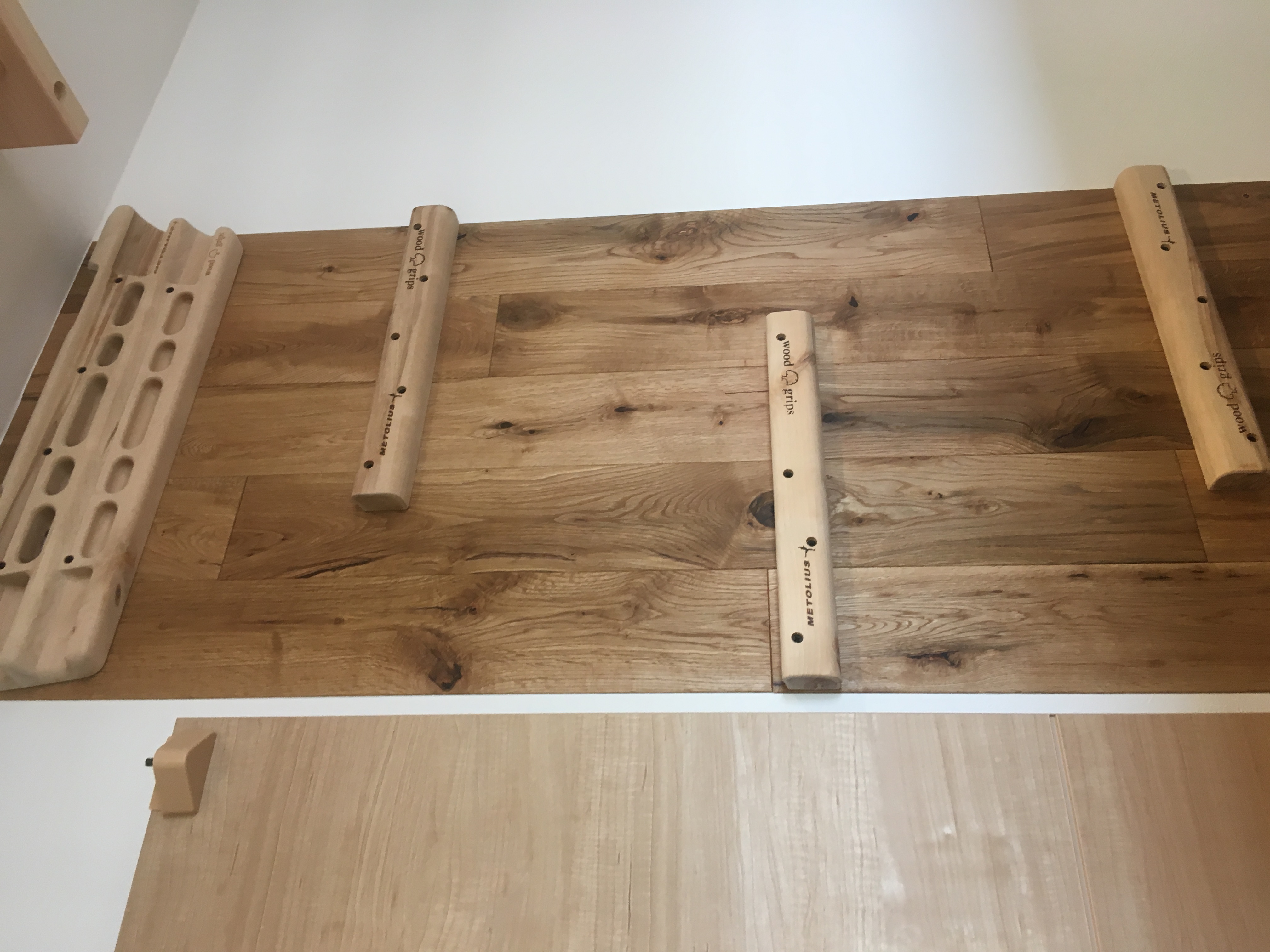 ウッドグリップとキャンパスラング