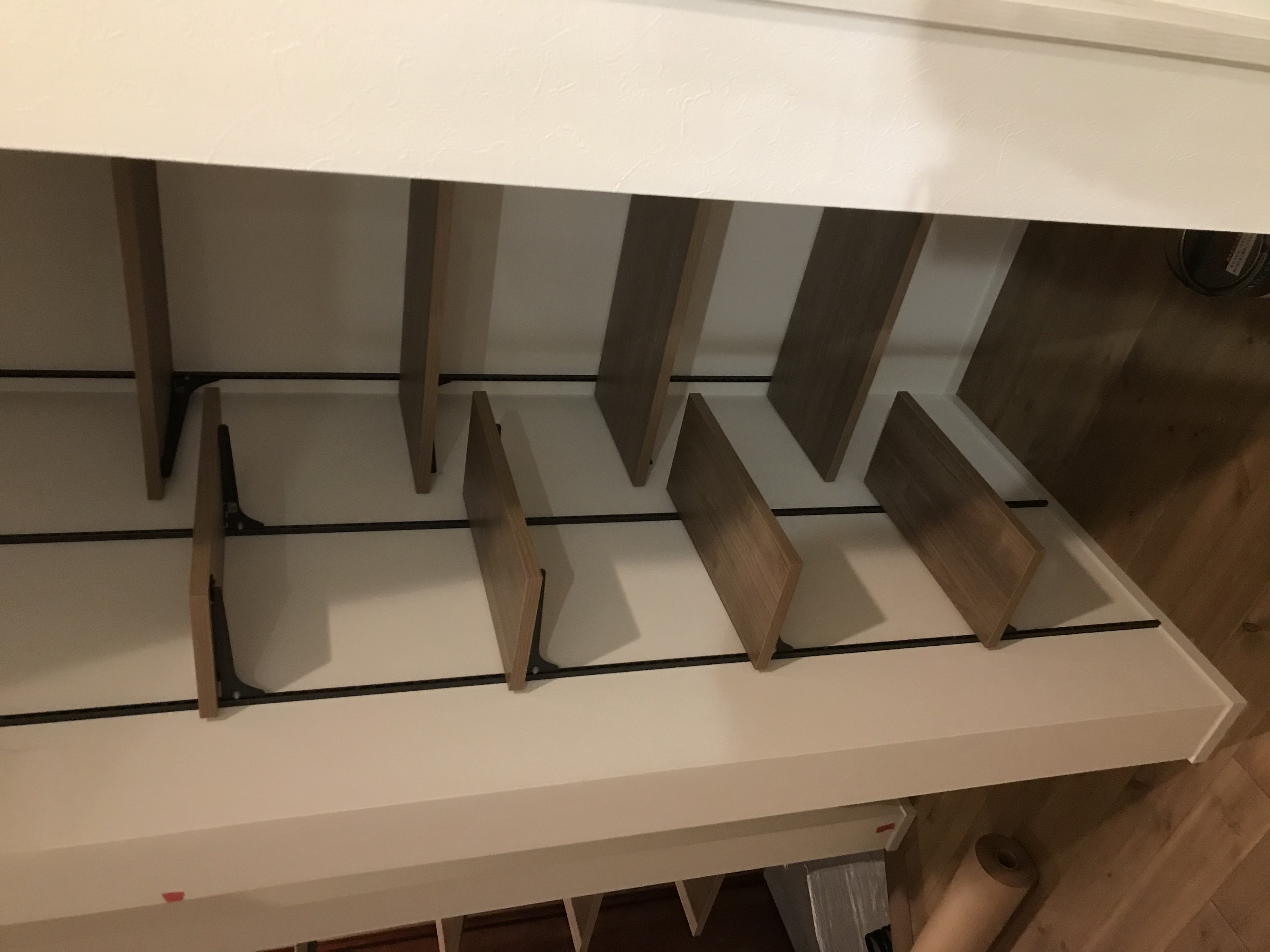 可動棚　収納　造作