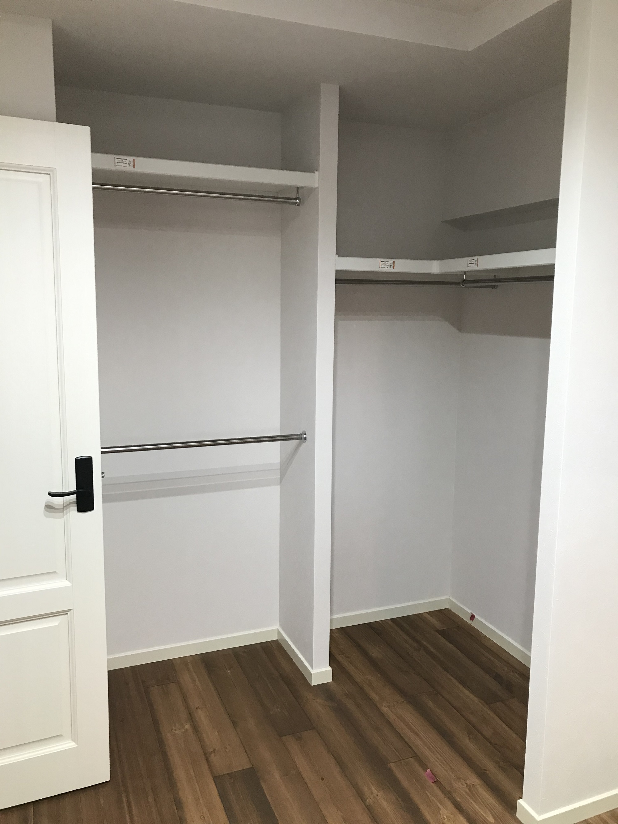 収納　クローゼット　造作