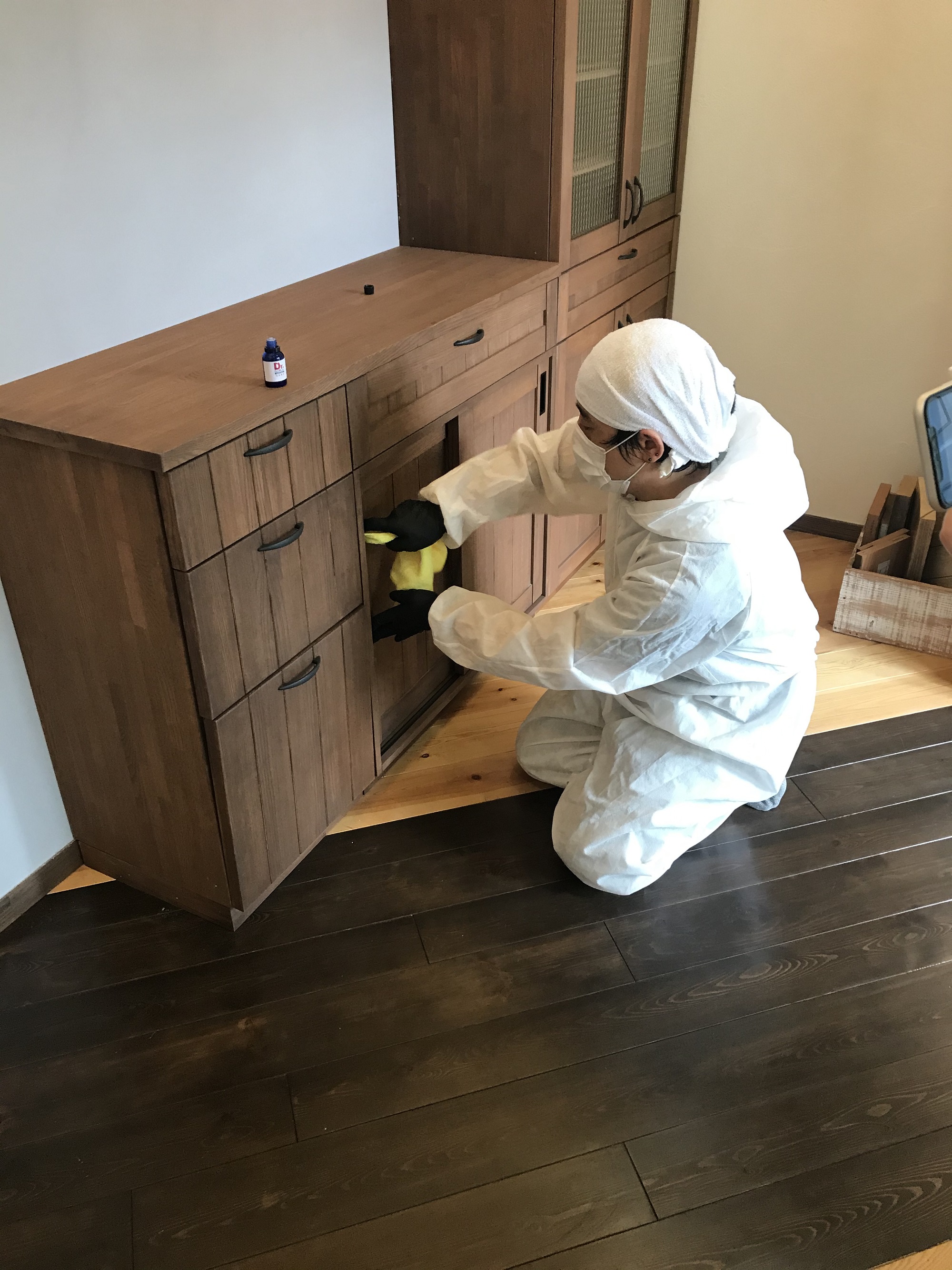 スタジオ　除菌　コーティング