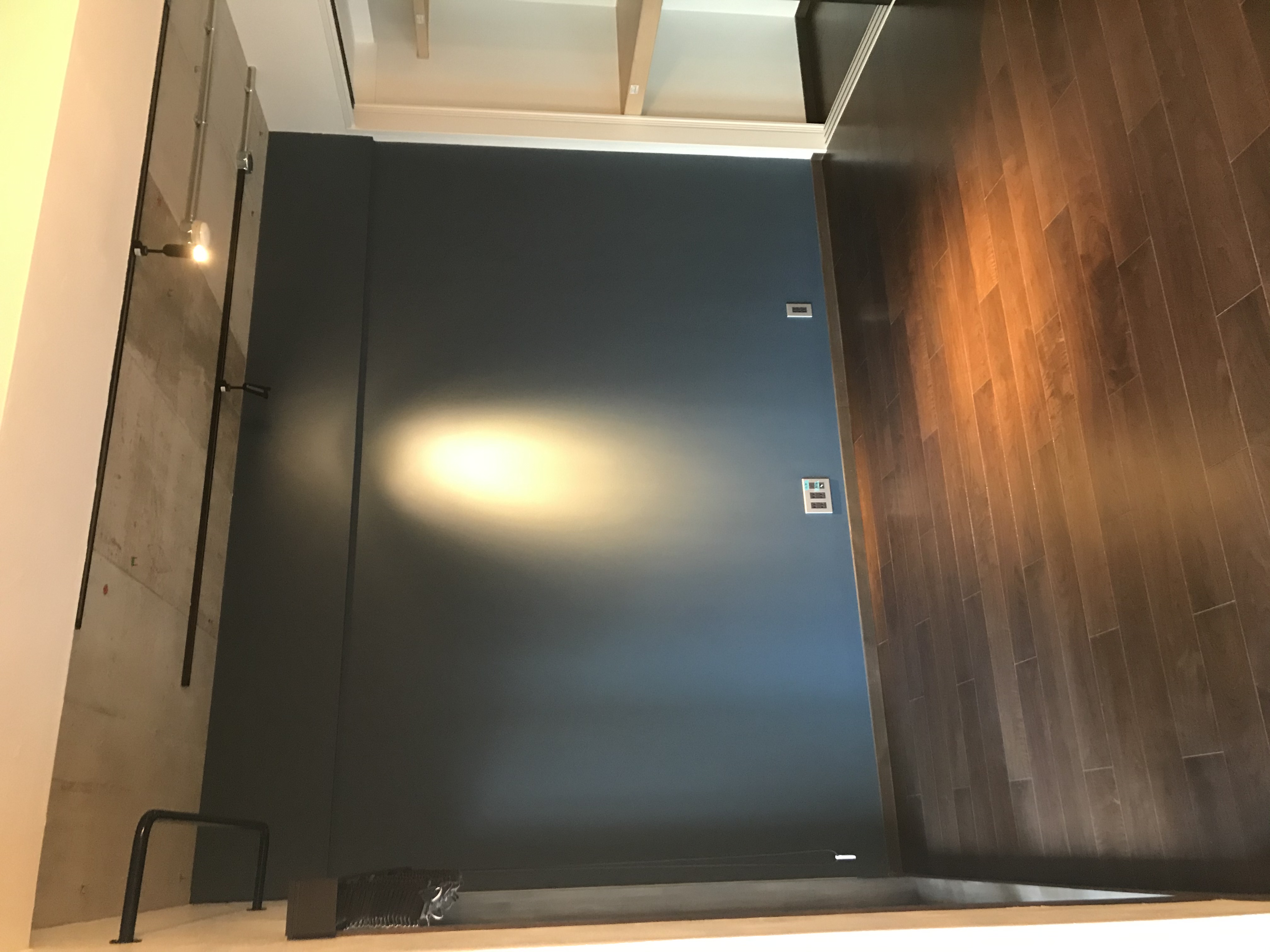 完工　天井　スケルトン