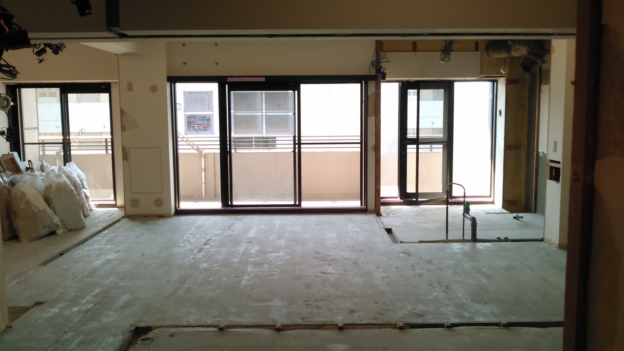 磯子区　I様邸　解体が終わりほぼスケルトンです！