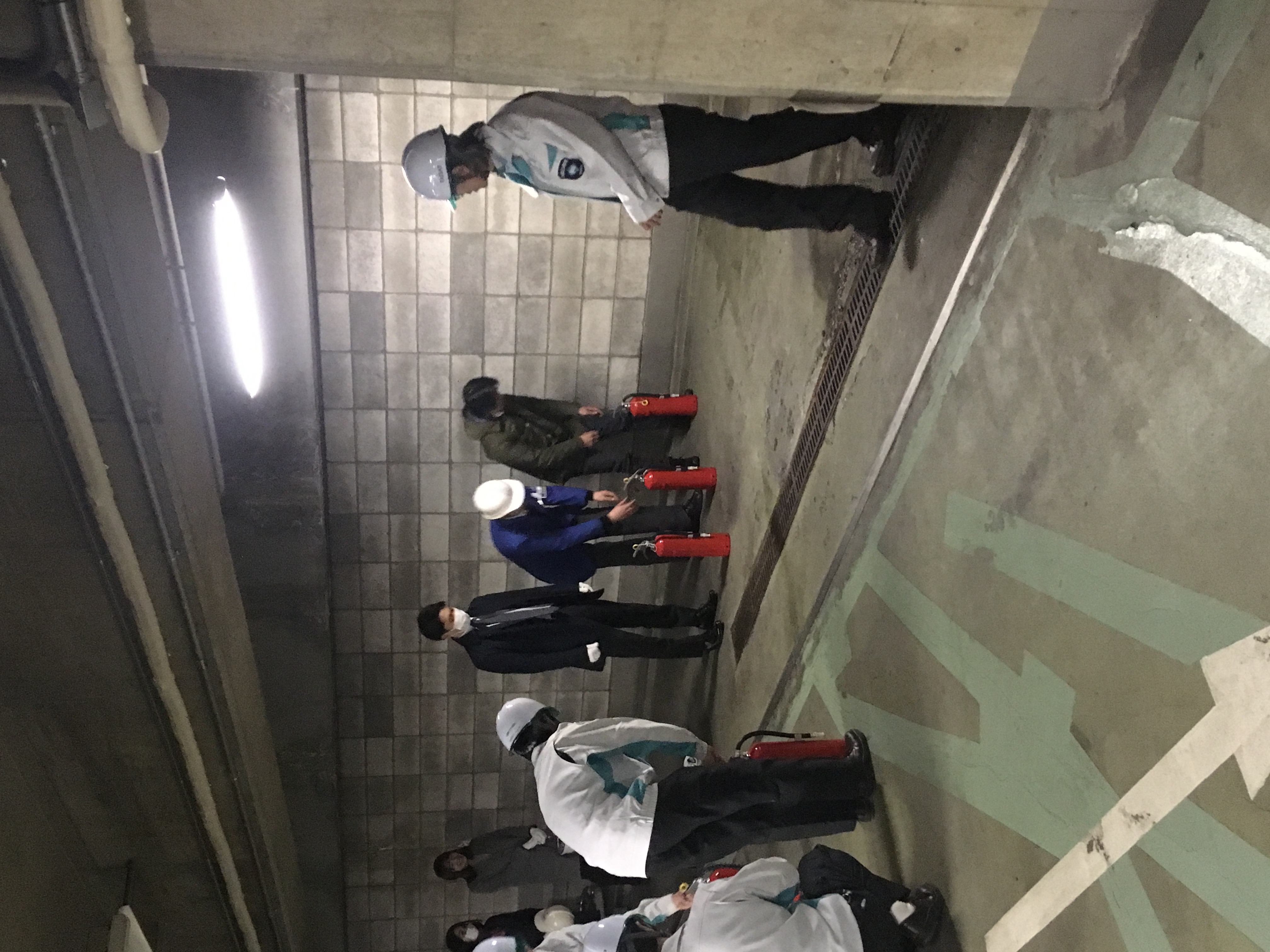 日本生命新宿西口ビル防災訓練へ参加