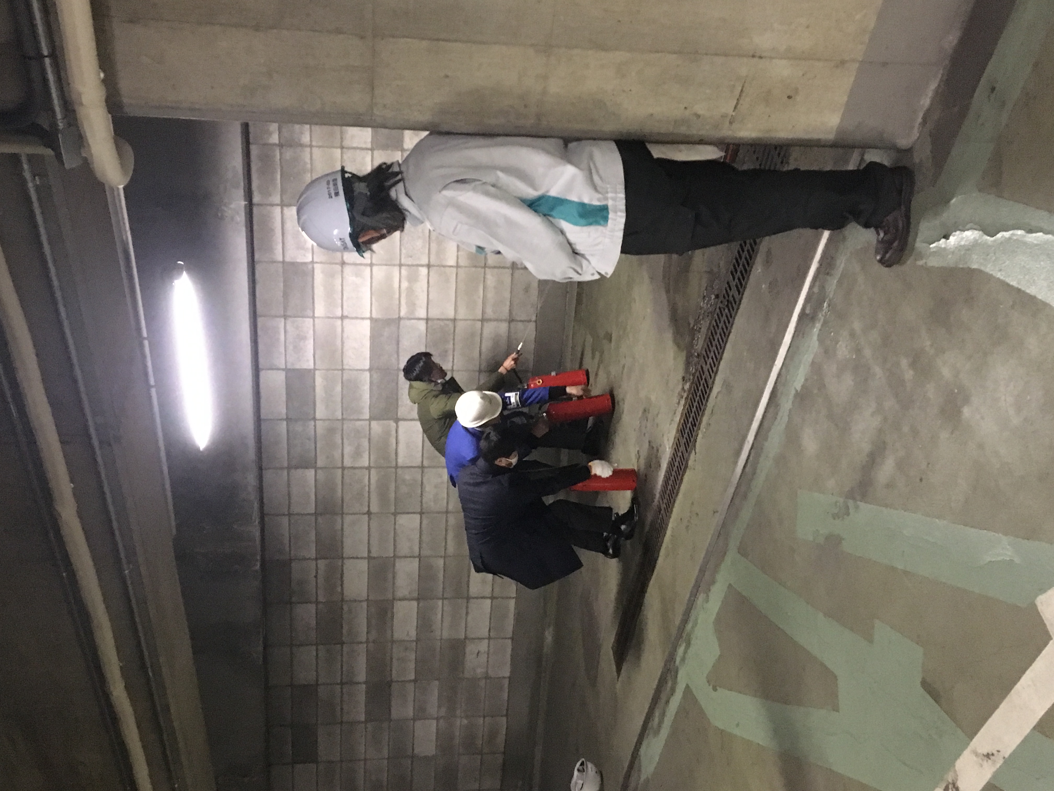 日本生命新宿西口ビル防災訓練へ参加