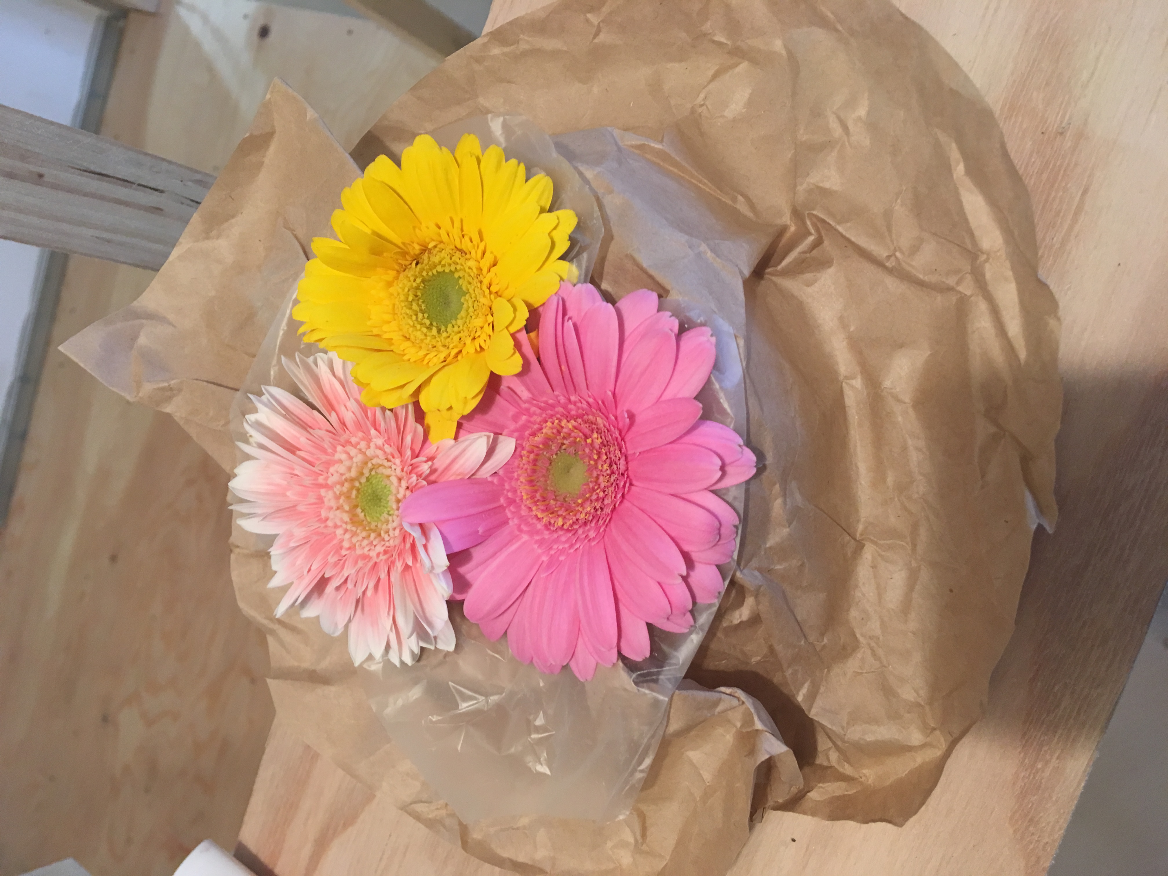 現場に咲くバラの花