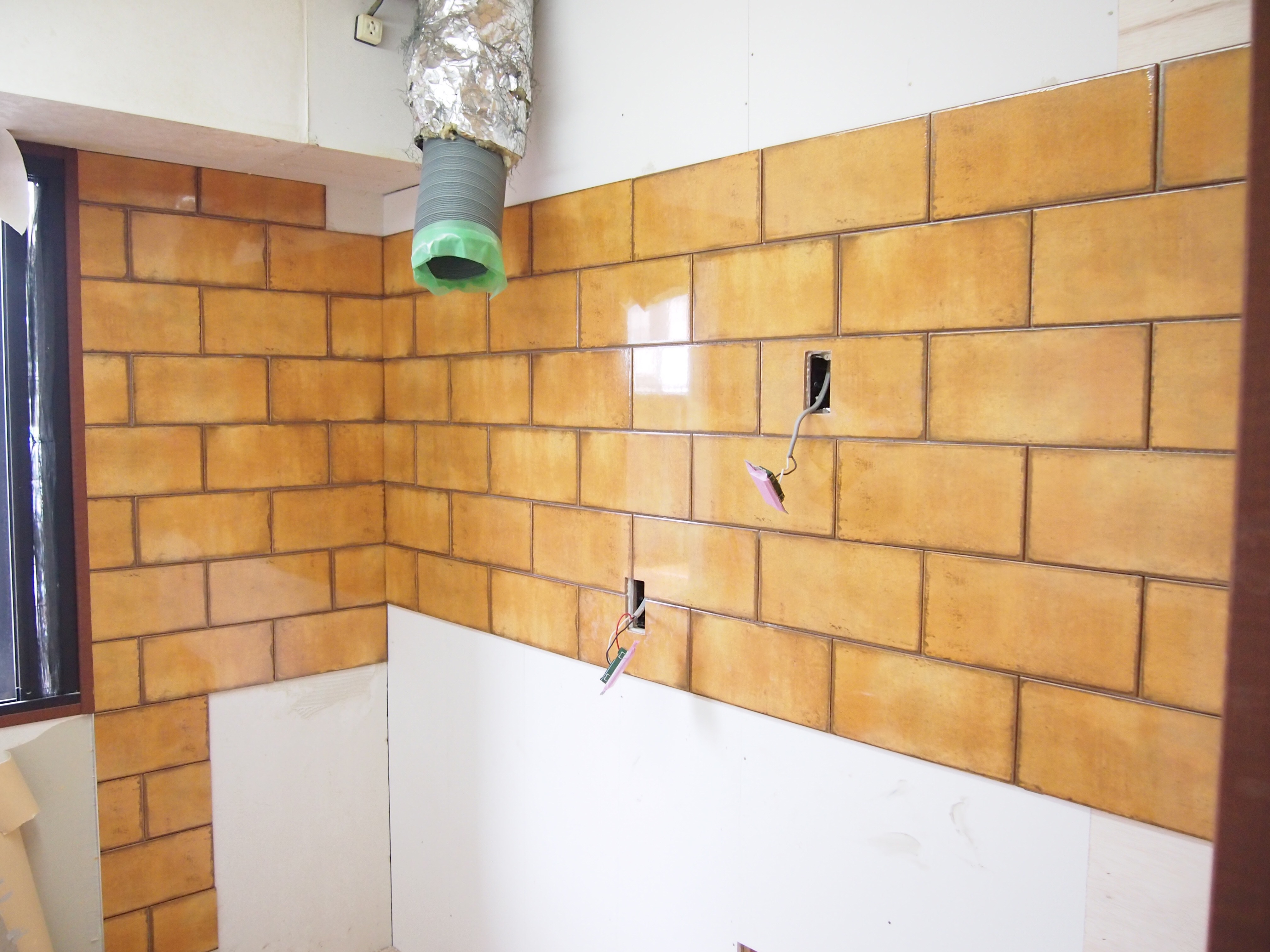 N邸 タイル工事が終わりました！