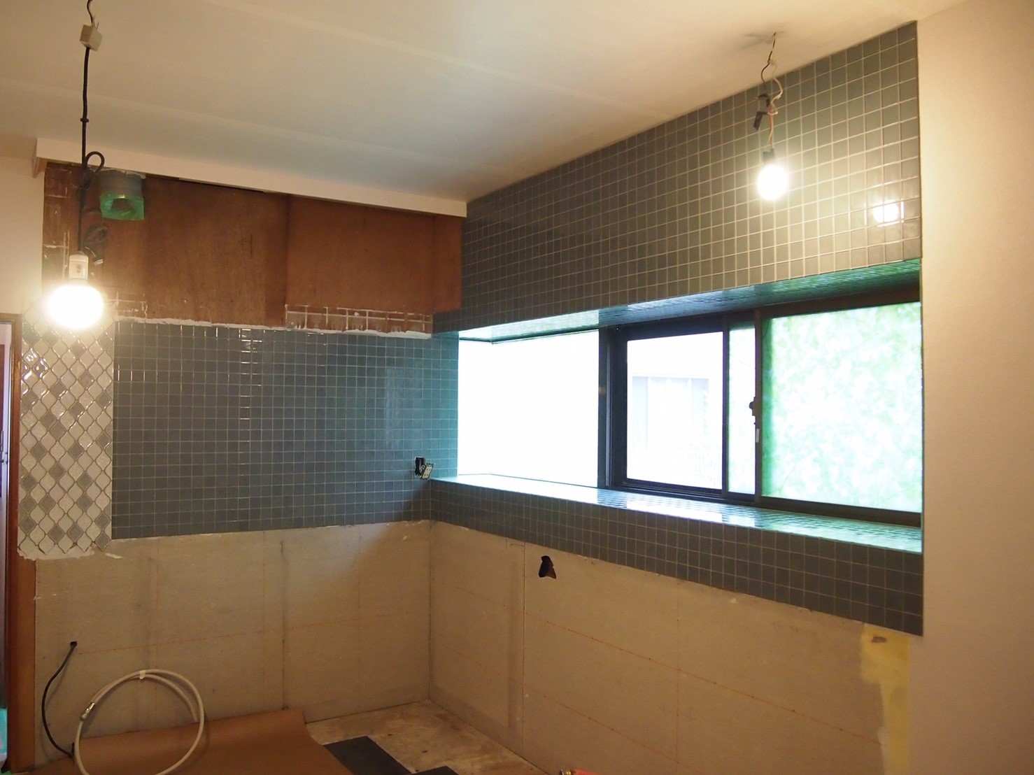 M邸　LDK改装工事～壁タイル編～