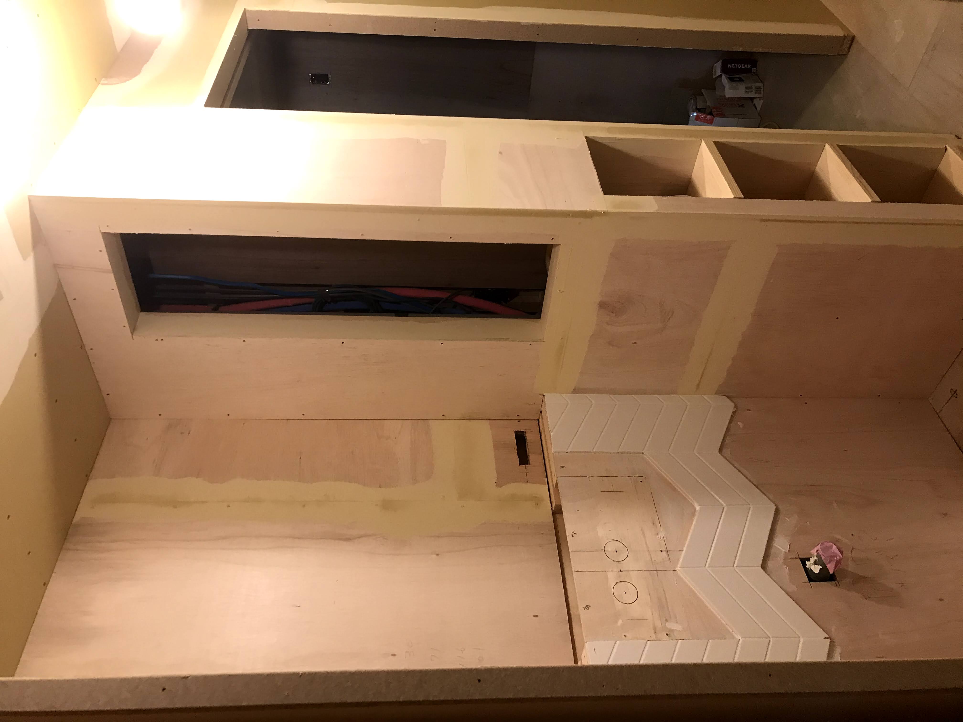 マンションフルスケリノベ　～15：塗り壁下地用クロスLBS（ロハスバンブーシート）～