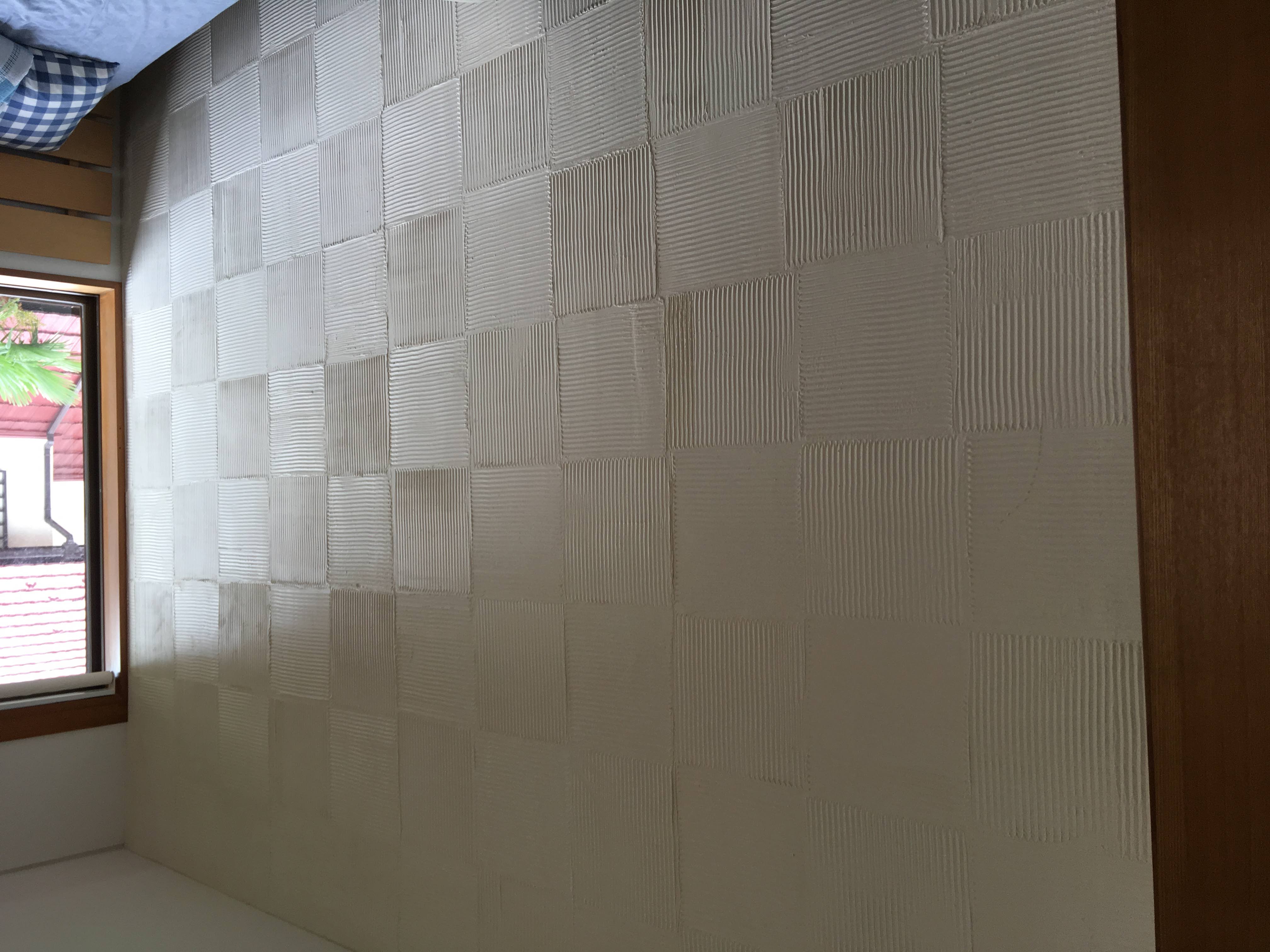 珪藻土施工：職人お客様にて