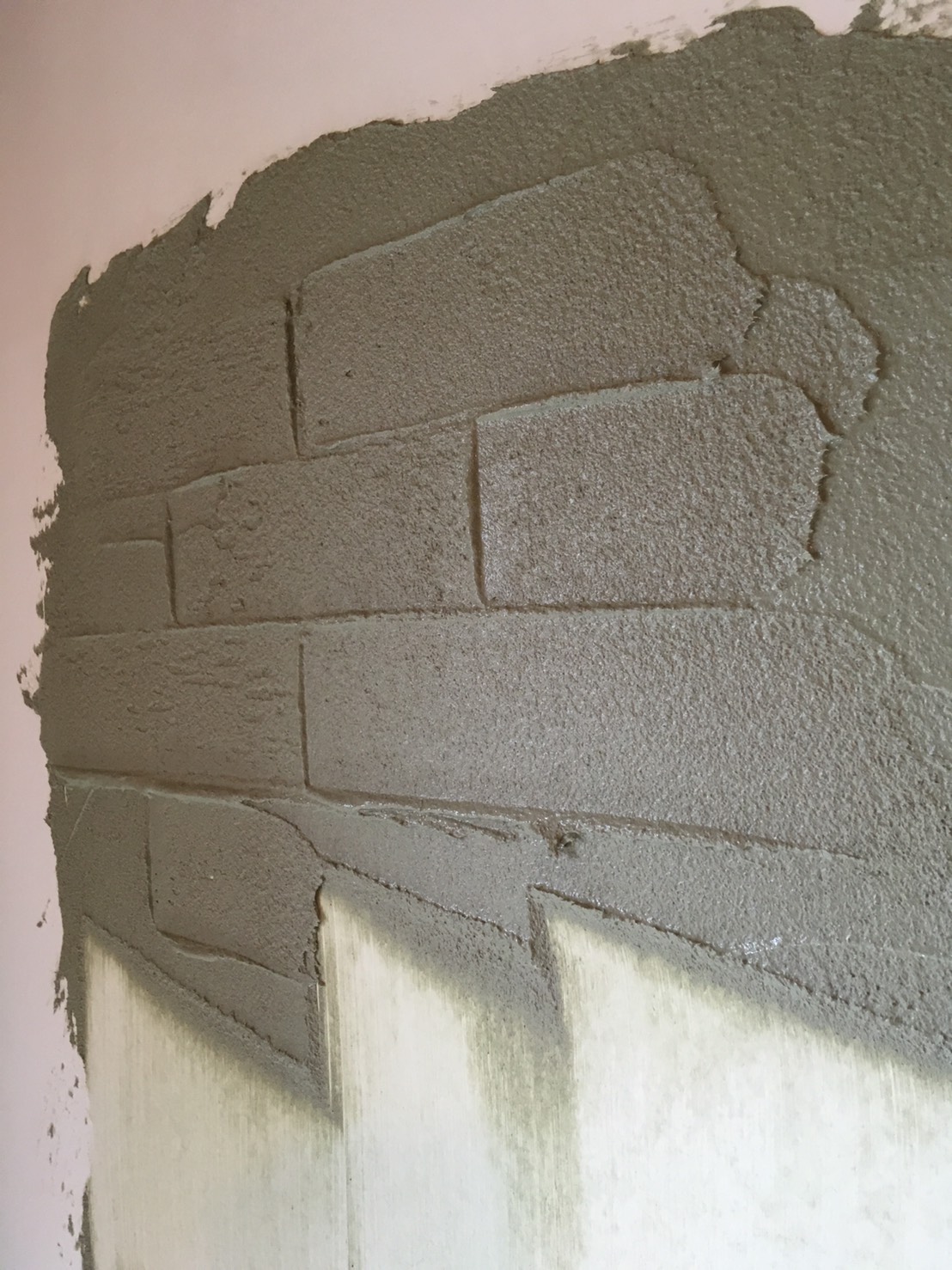 珪藻土の塗り模様って選べるんです♪