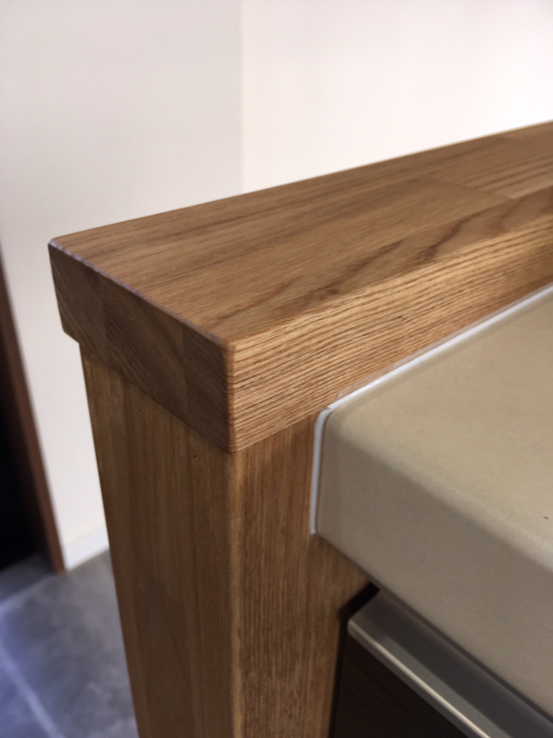 ★キッチンの造作壁★