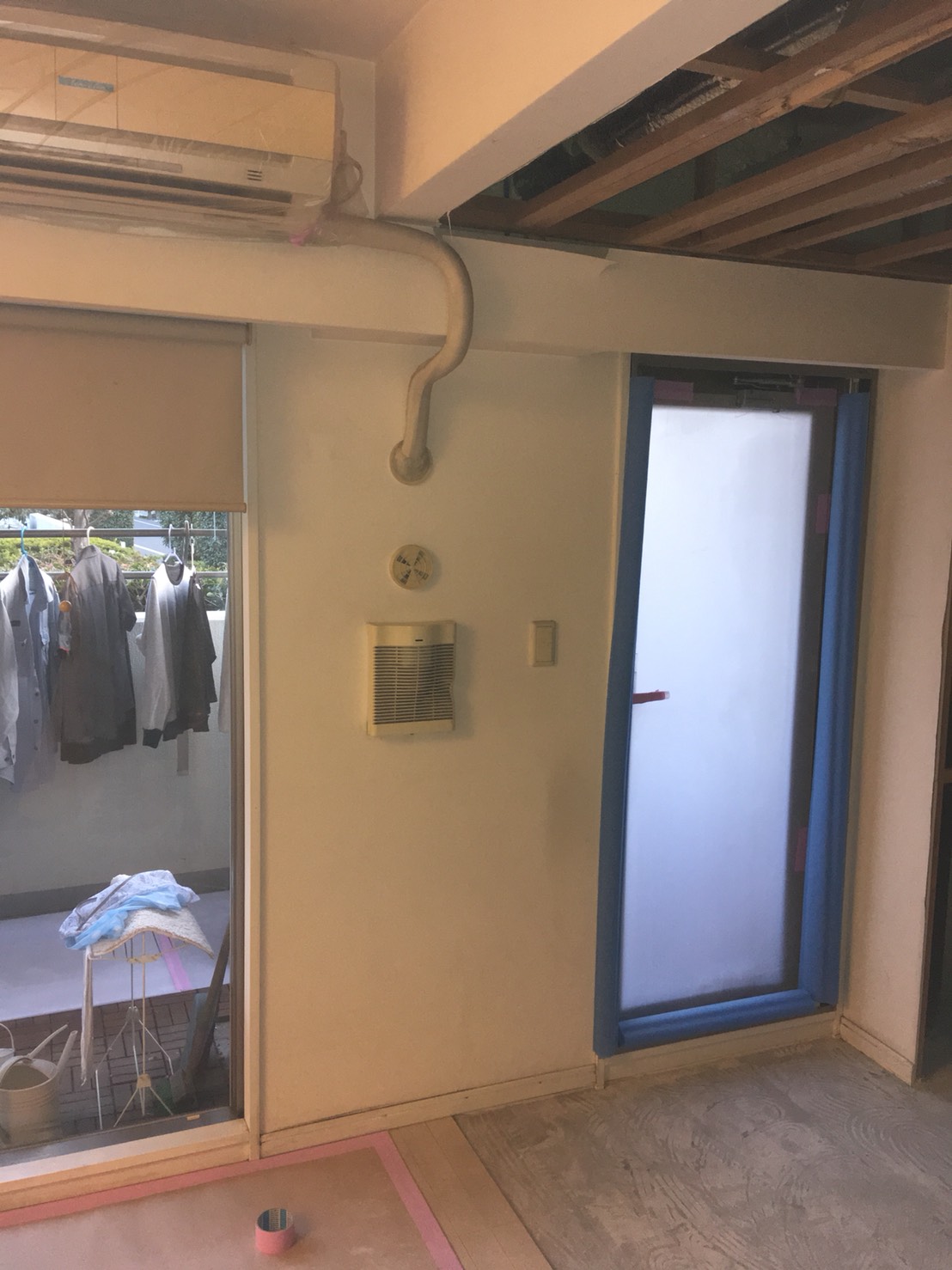 壁付I型→Ⅱ型のオープンキッチンへ①