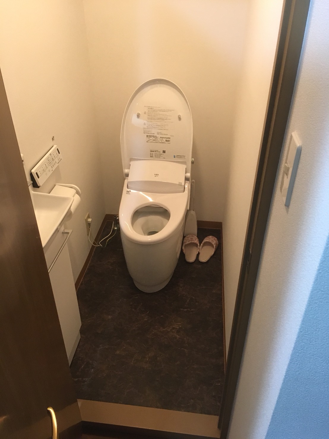 トイレ新規手洗い器を設置しました!!