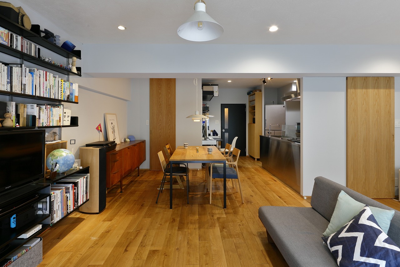 ラスティックオークのフローリング