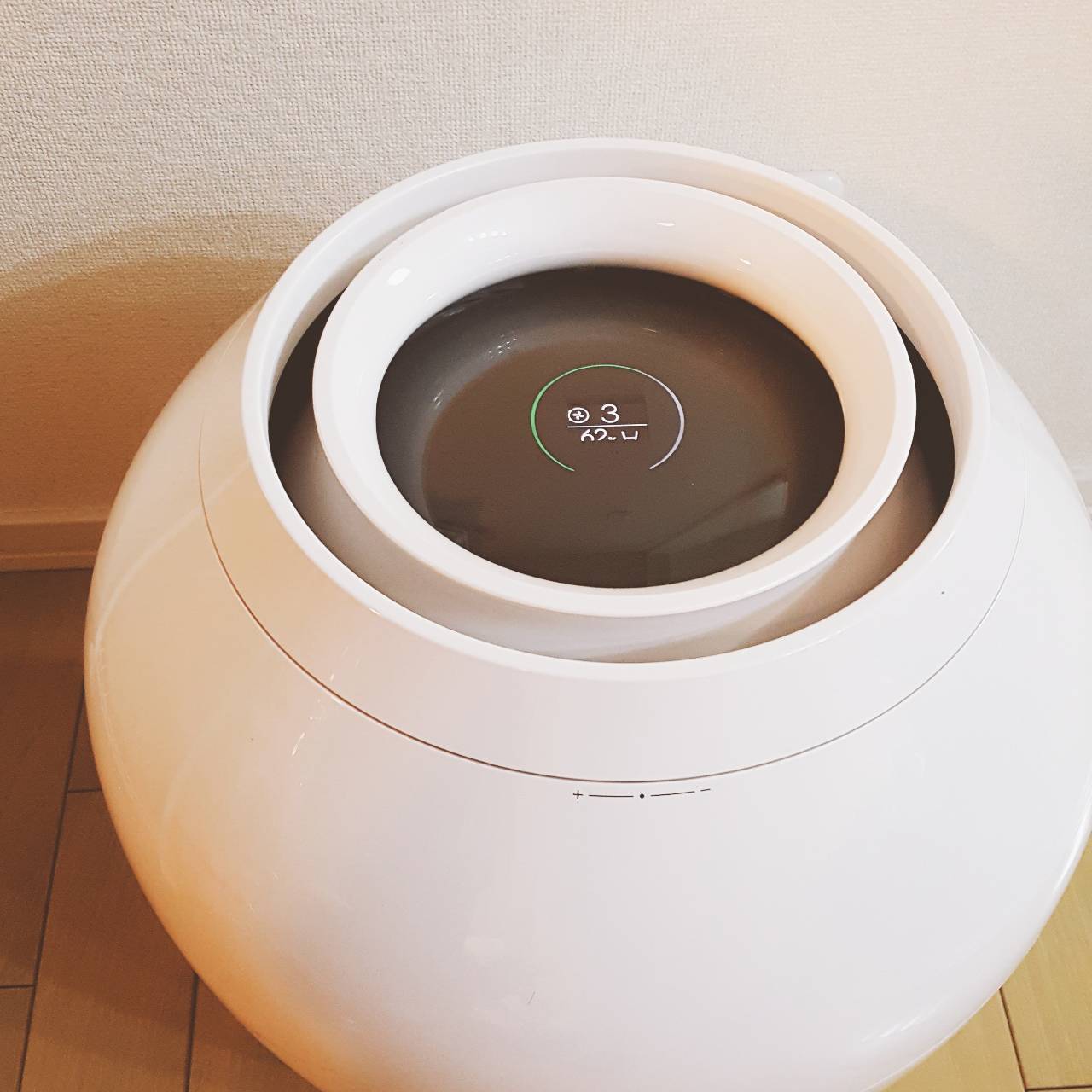 壺？・・・いいえ、加湿器です。