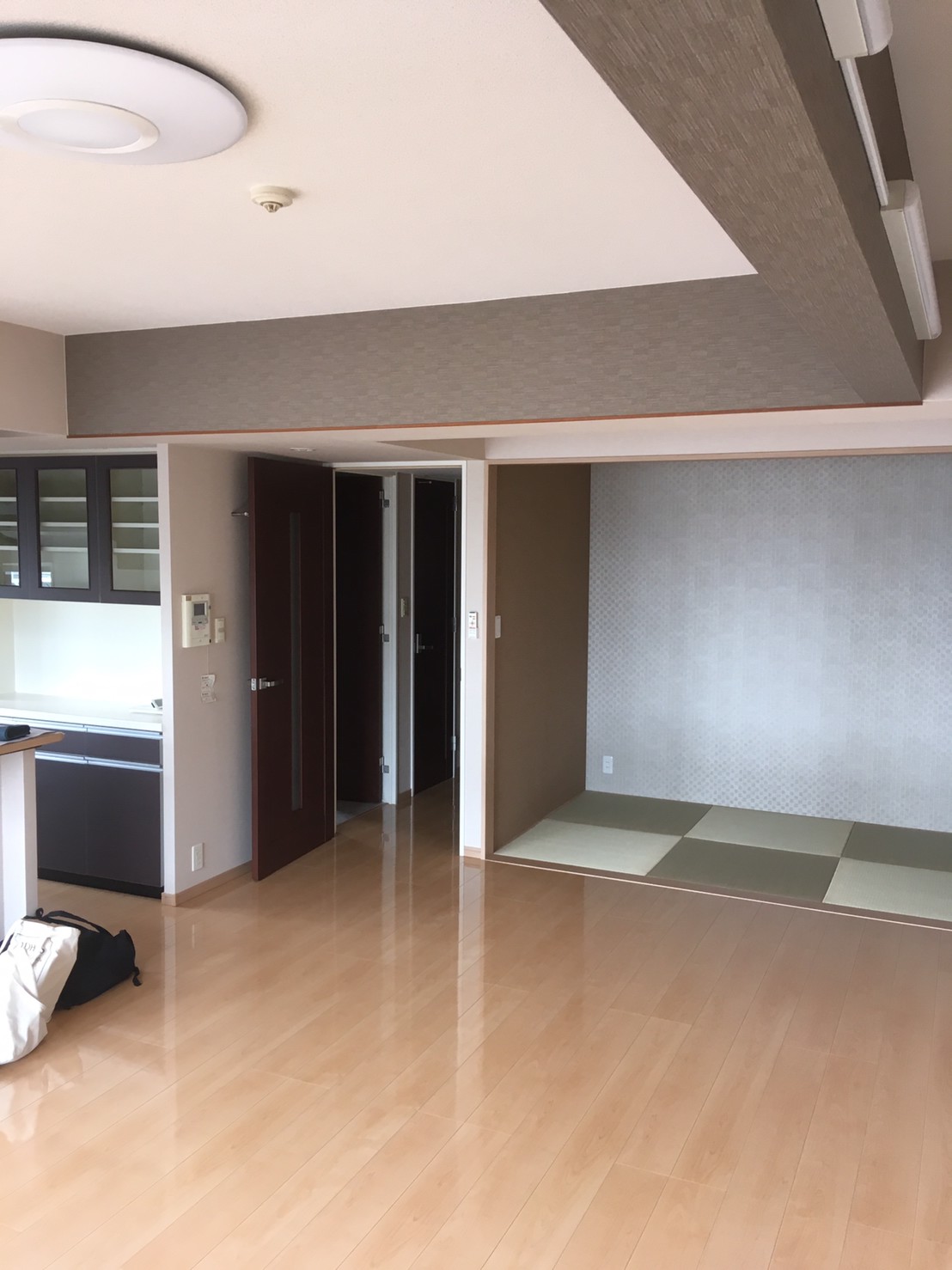 新規間仕切り/新規室内窓　こうリフォームしました♪①