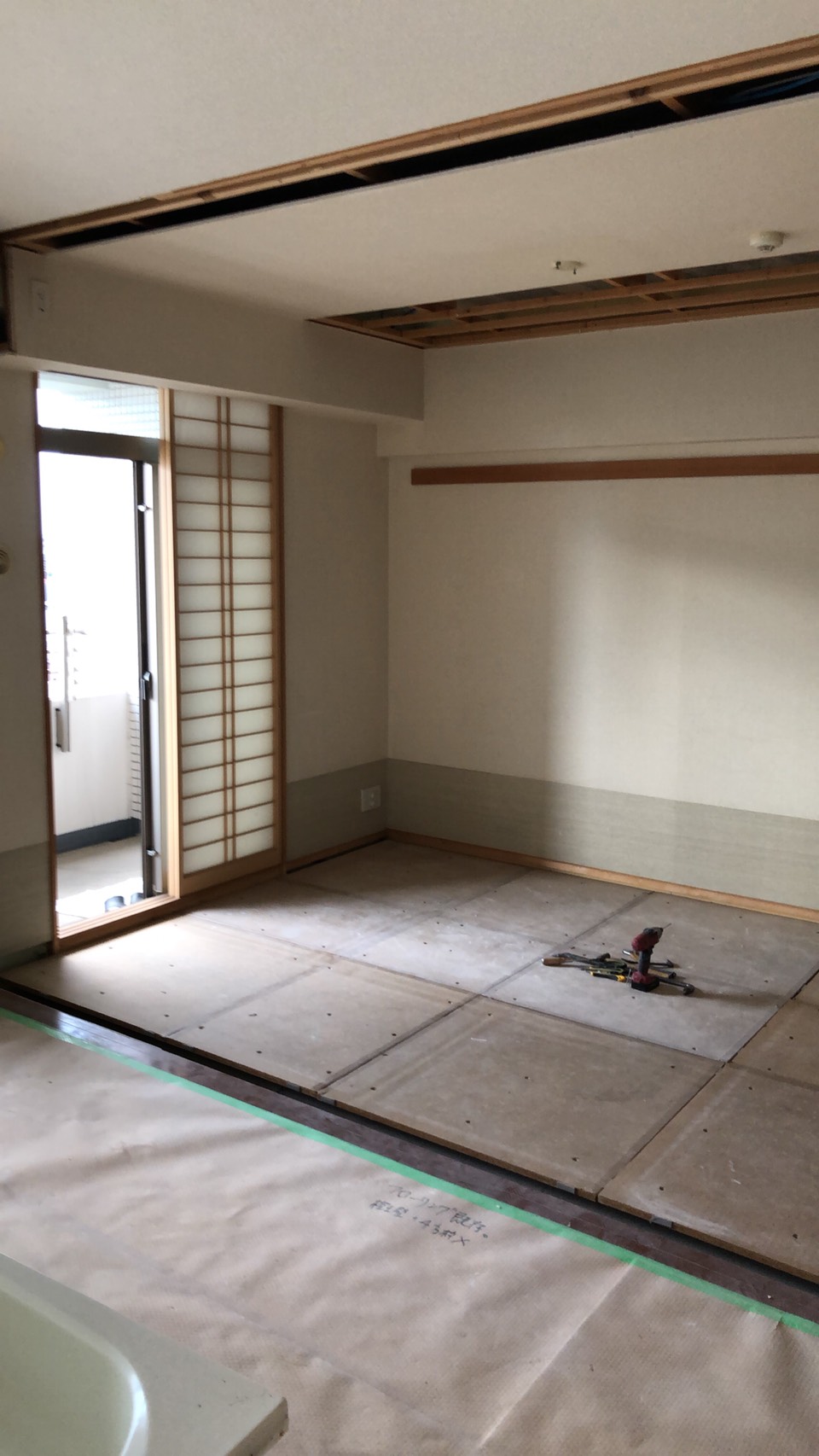 珪藻土を施工しました♪①