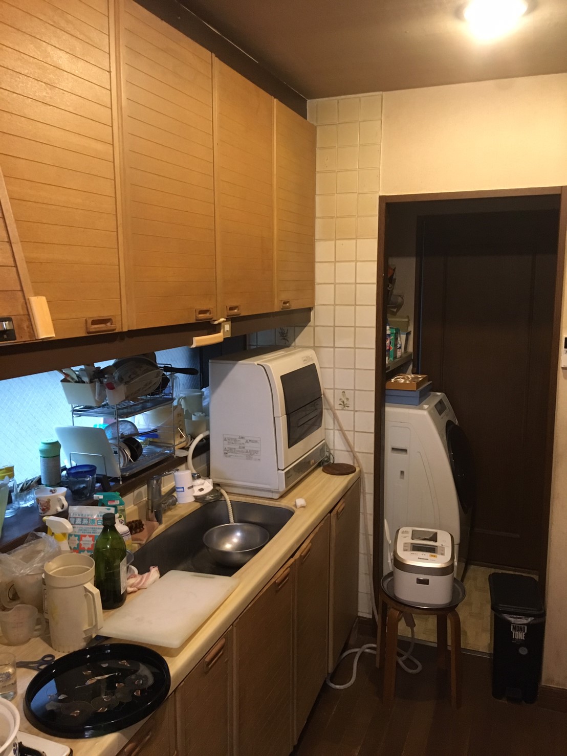 ｷｯﾁﾝを明るく。オシャレなﾀｲﾙで、お料理が楽しくなる場所へ♪①