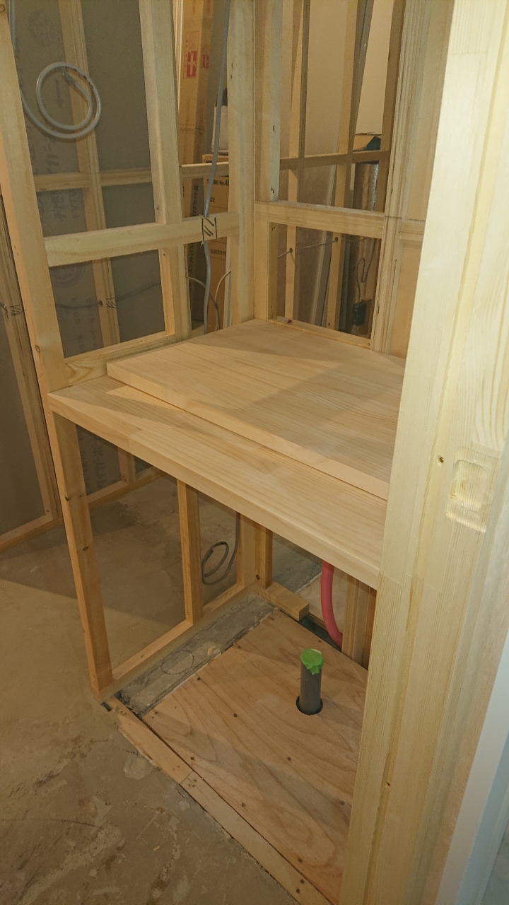 改装工事始まりました♪②