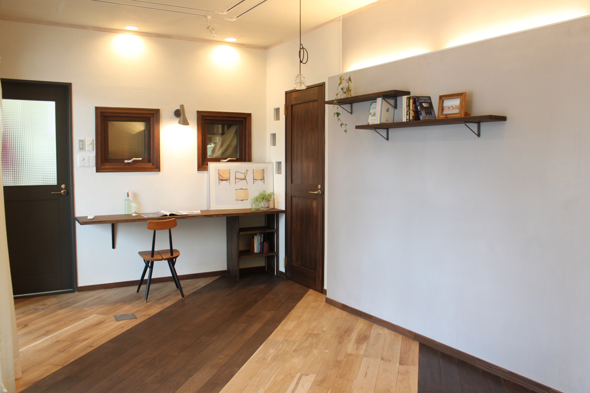 自然素材体感ルーム