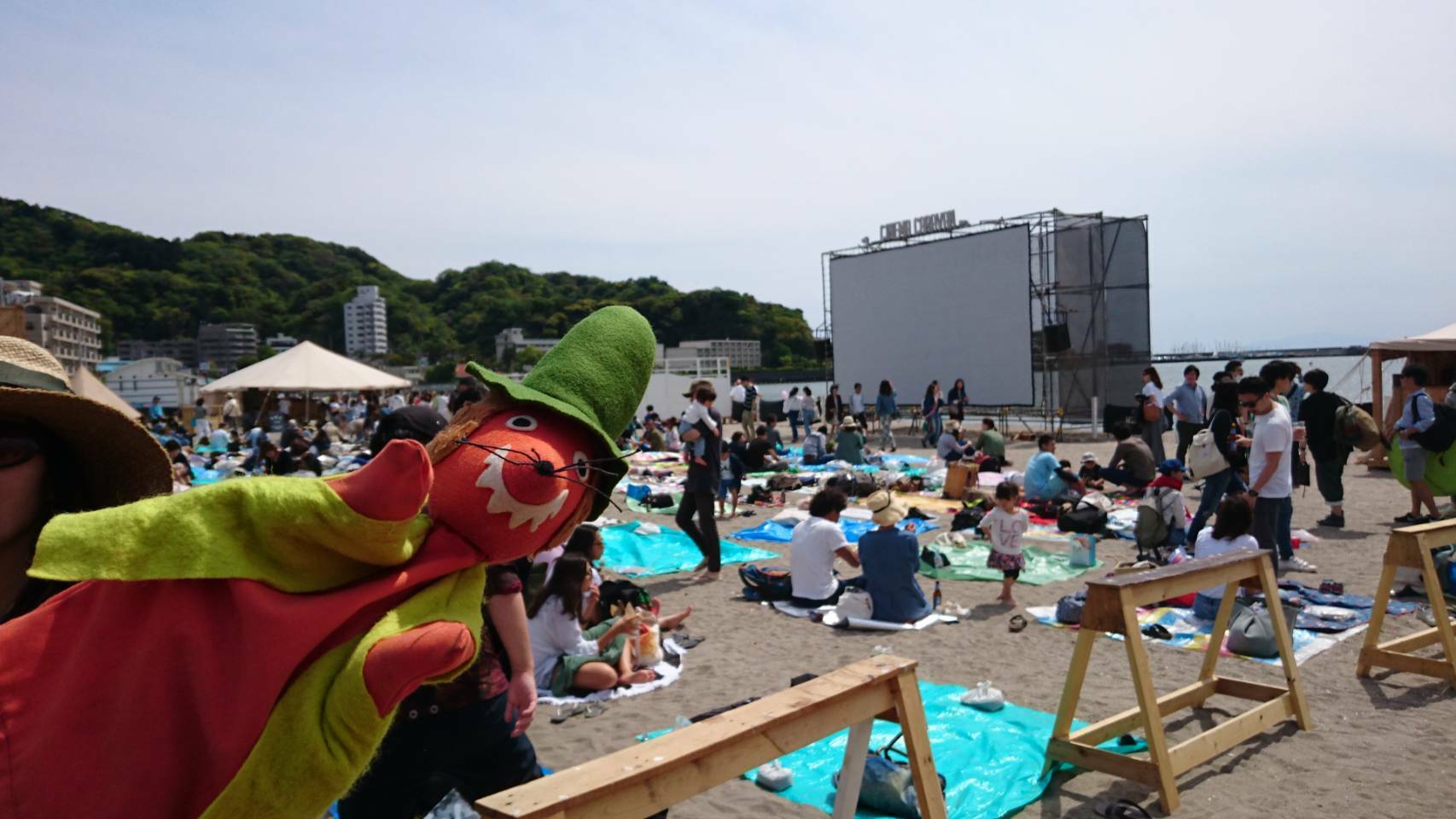 今年初バーベキュー