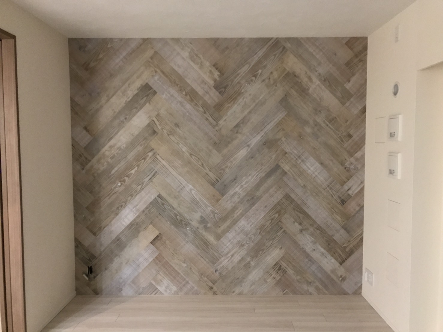 ウッドパネル完成！