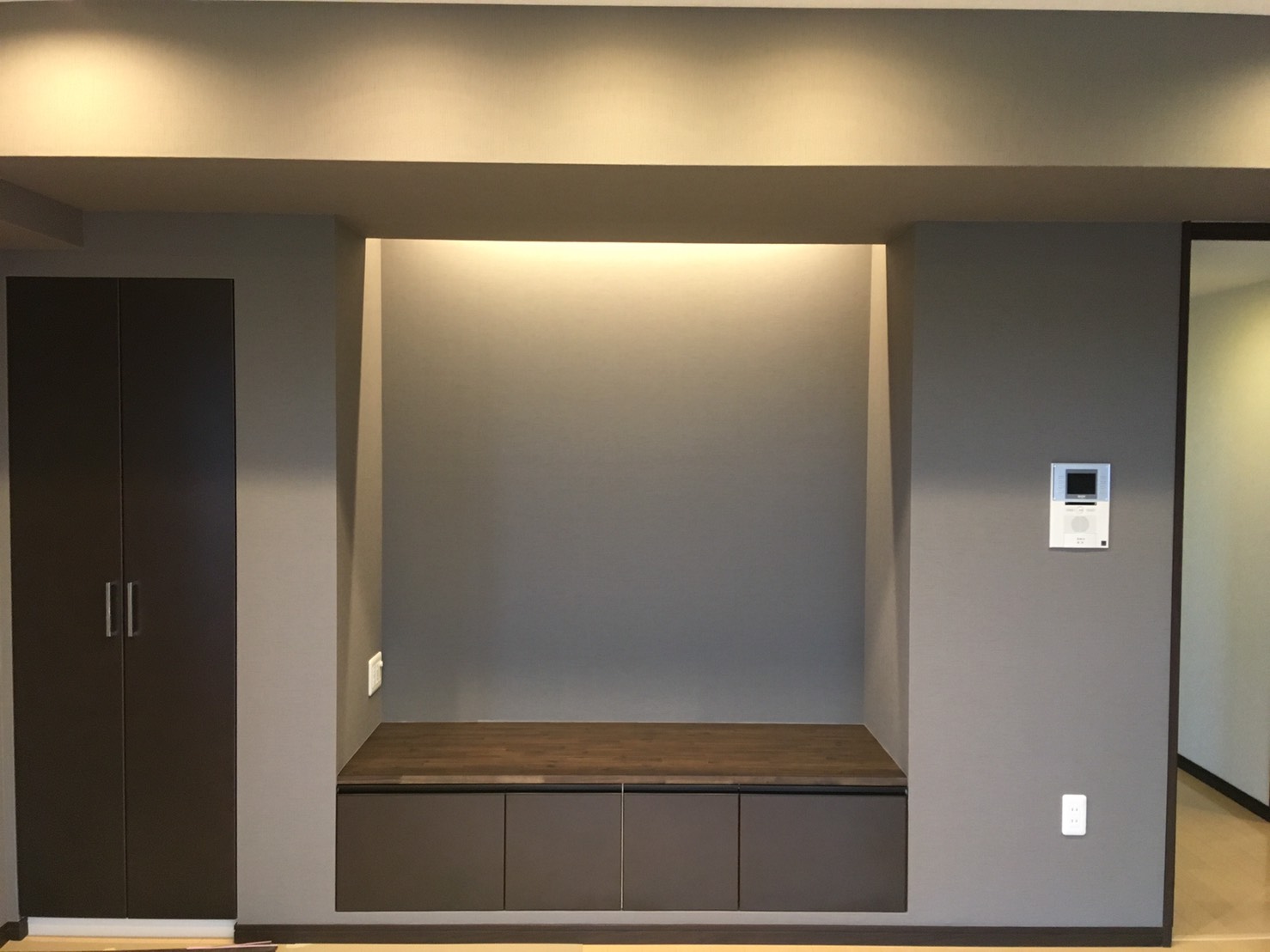 リノベーション施工事例ご紹介　～TVスペース造作～　完