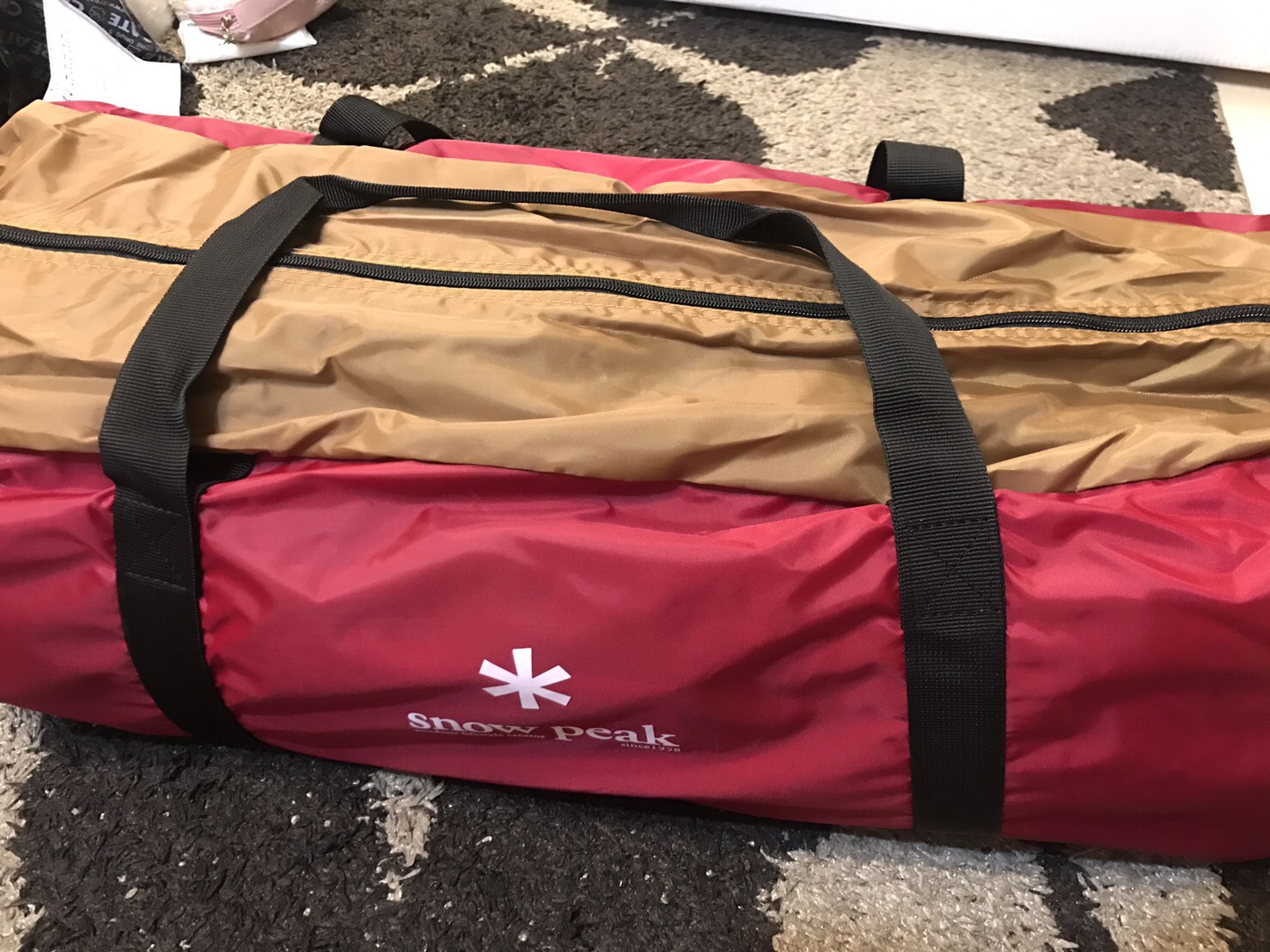 テントを購入しました！