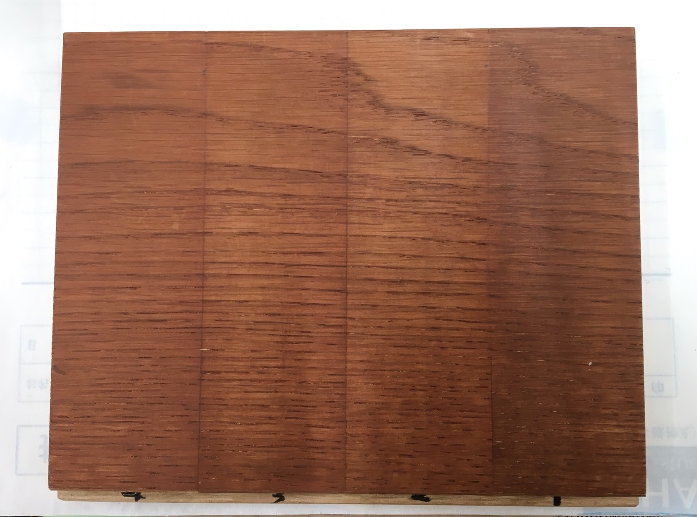 塗料特注色の打ち合わせ