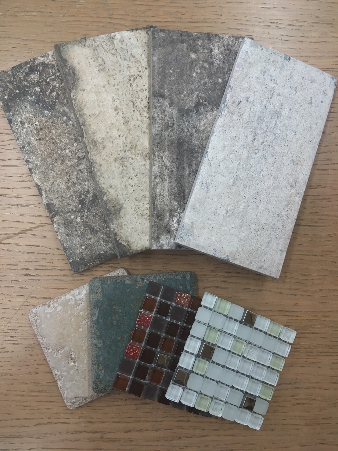 タイルサンプルで仕様決め！