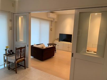 マンションリノベ～間仕切り建具～