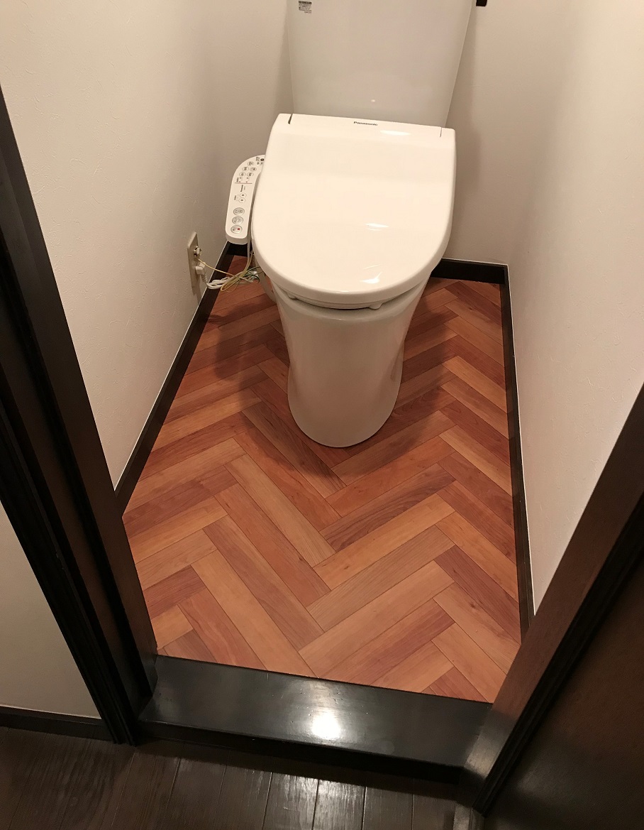 ちょっとした部分で、かわいいトイレになりますよ。