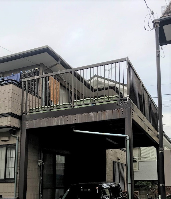 外の工事のシーズンです！