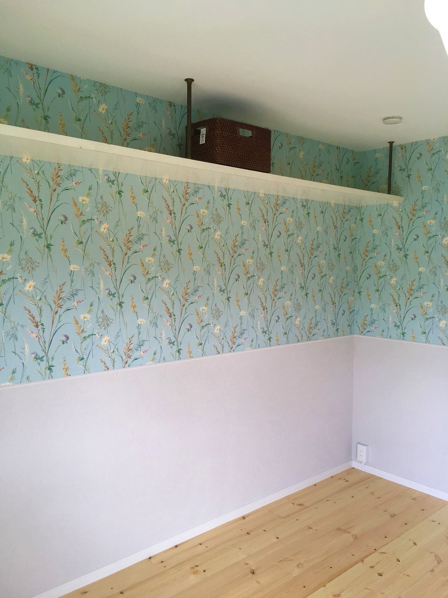 輸入クロスの施工例