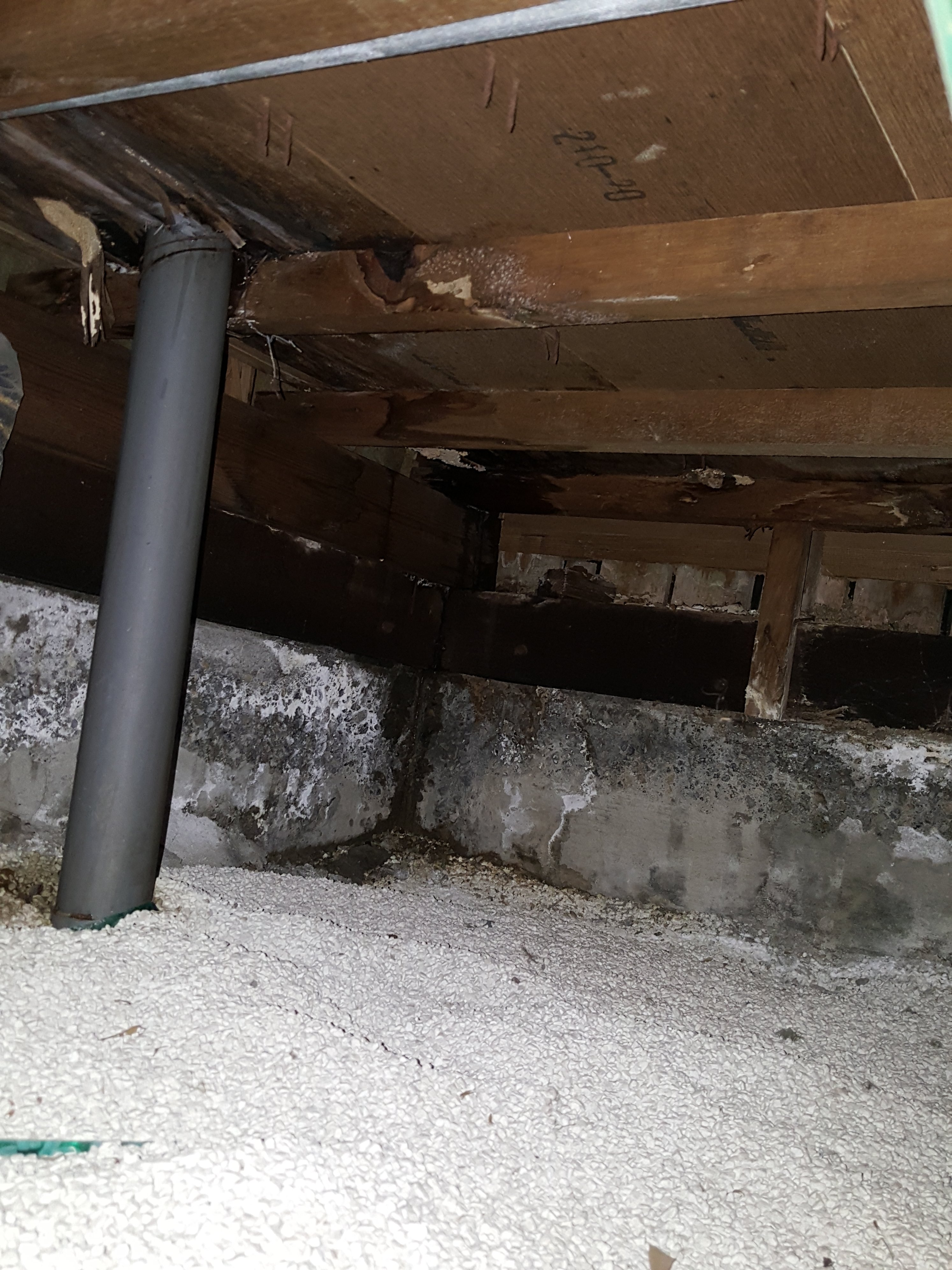 タイルからは水が染み込んでしまいます