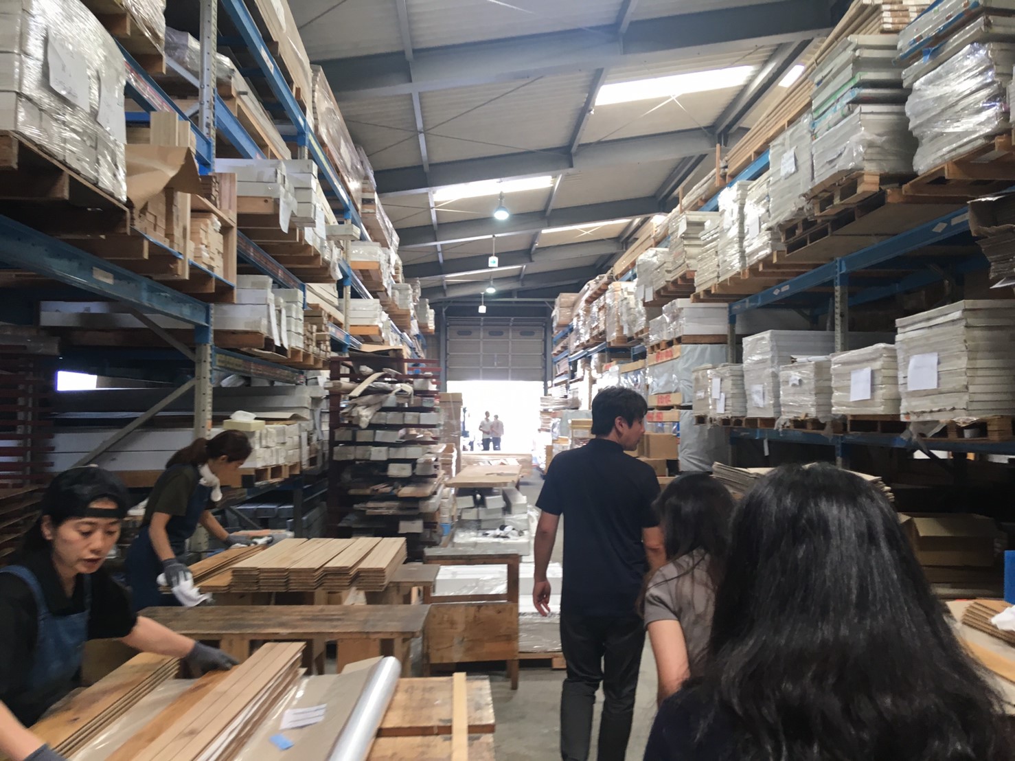 オリジナル商品体験＠物流センター