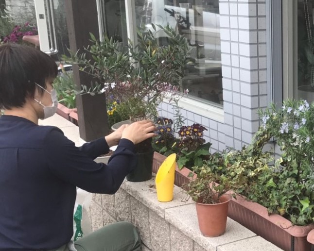 スタジオにも春の訪れ・・・