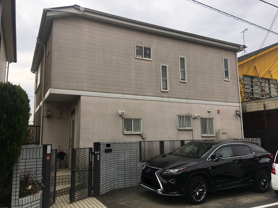 ロハススタジオの外装工事　～施工事例～