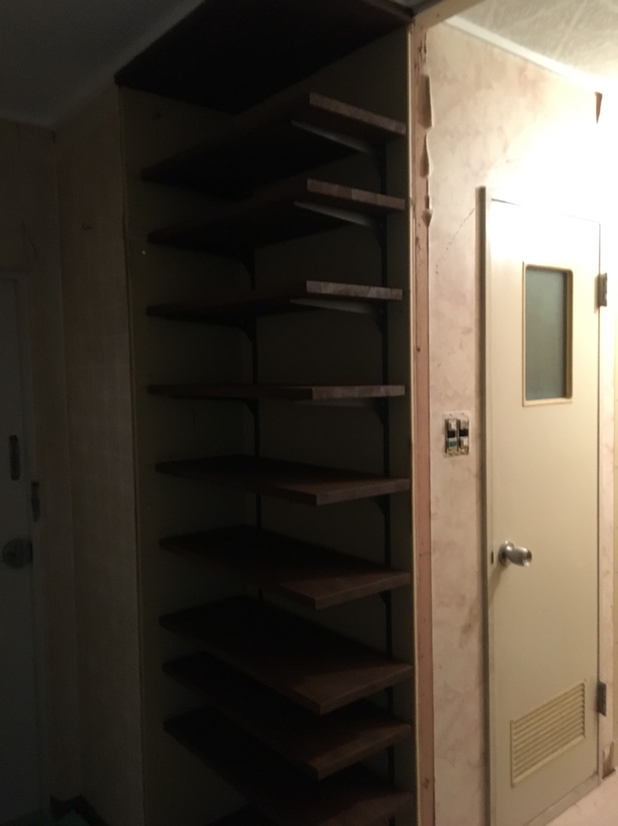 ■玄関収納・造作カウンター②