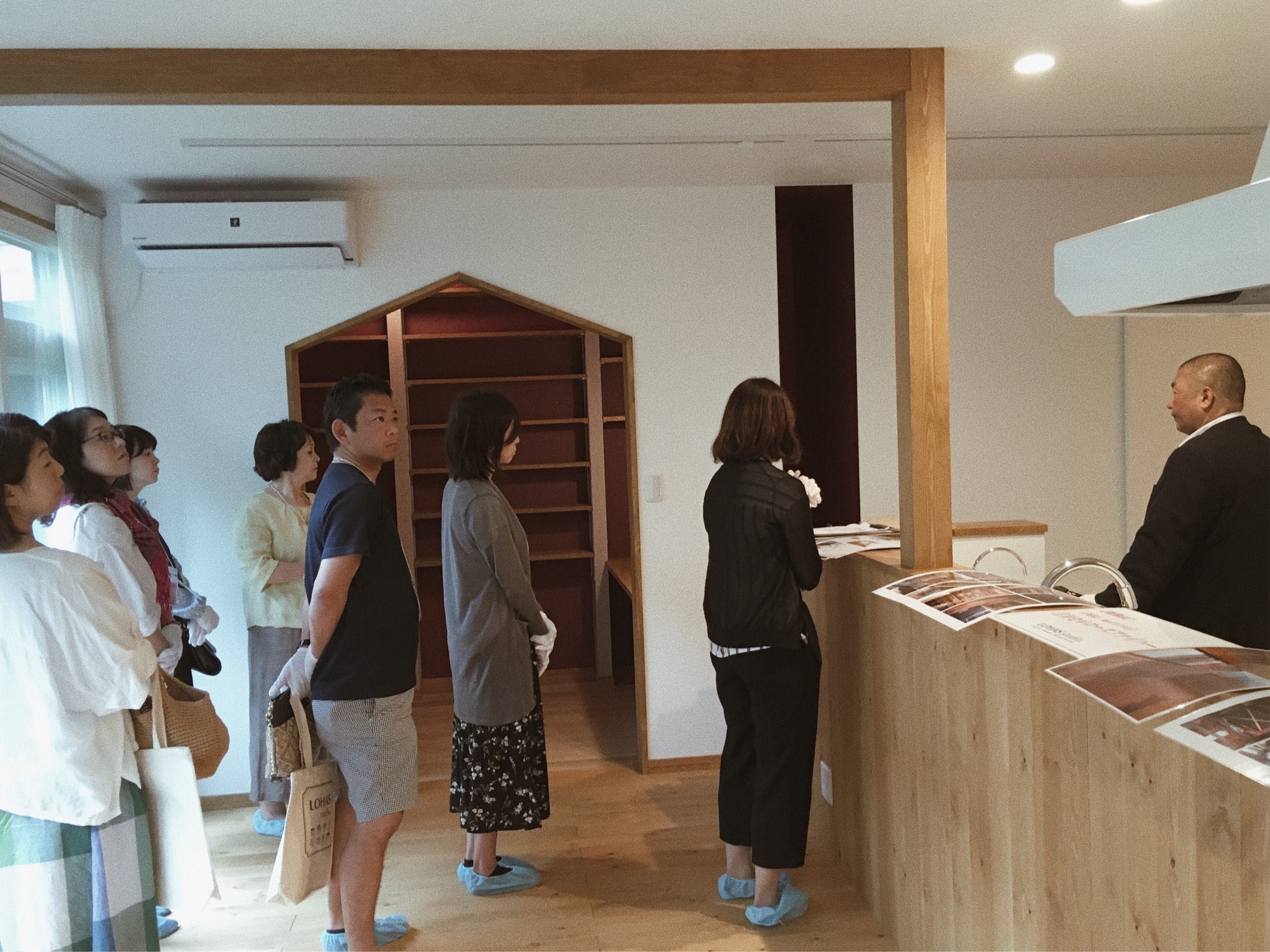 現場見学バスツアー①